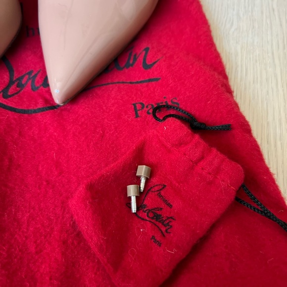 Christian Louboutin So Kate 120mm Pumps Patent Blush Leather - Picture 11 of 12